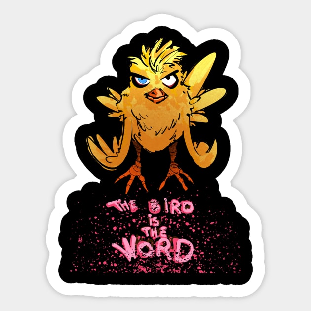 Birdy Sticker by Greeenhickup